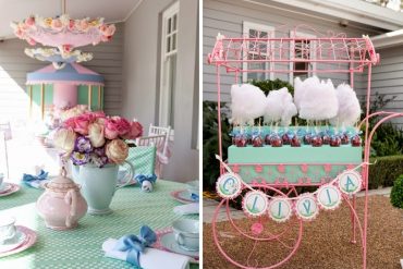 Bahara Eş Rengarenk Pamuk Şeker Sunumları