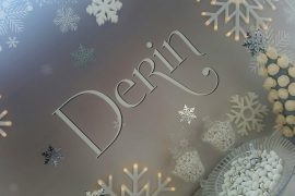 Kar Tanesi Temalı 1 Yaş Doğumgünü