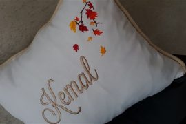 Sonbahar Yaprakları Runner ve Yastıklarda