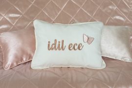 İdil Ece Nakışlı Yastık ve Yatak Örtüsü