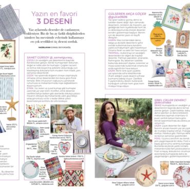 Decoridea Evim Dergisi’ nde