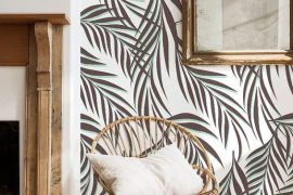 Yer Gök Palmiye ve Muz Yaprağı