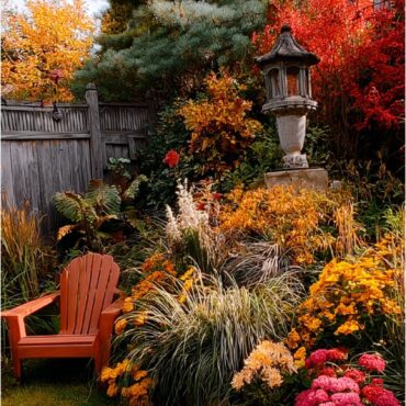 Sonbahar Bahçe Düzeni