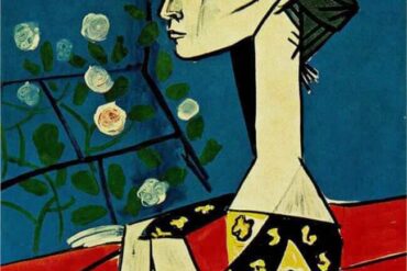 jacqueline with roses